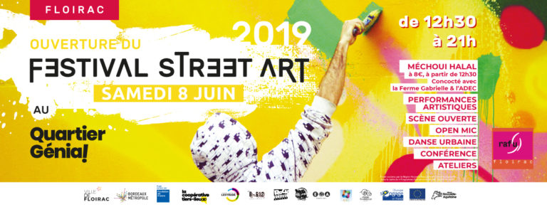 Ouverture du Festival Street Art 2019